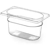 Hendi Gastronorm Behälter 1/9, 176x108x65 mm, transparent