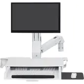 Ergotron StyleView, Multimedia-Ständer, Weiß, Aluminium, Kunststoff, PC, 14,5 kg, 61 cm (24 Zoll)