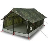 vidaXL Campingzelt 2 Personen Tarnmuster Wasserdicht