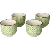 Ritzenhoff & Breker 4er Set Teebecher 100ml Lime Sao - Ritzenhoff 744941