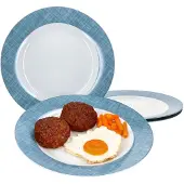 Ritzenhoff & Breker 4er Set Speiseteller Blau Brazil 27cm - 409277