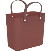 Rotho Nachhaltige Multibag ALBULA 25L Ocean-Bound Plastic Tragetasche Einkaufskorb 7670987 Rot