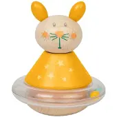 Bigjigs Holz Wackel Hase Babyspielzeug bunt