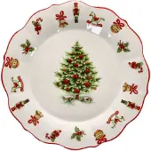 MamboCat Maestro Natale Weihnachten Gebäckteller Ø28,5cm aus Keramik - 965/29