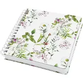 Sigel JQ101 Spiral-Notizbuch, Fairytale Garden, ca. A5 quadratisch, blanko