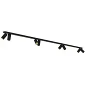 Licht-Erlebnisse Spot Lampe Metall verstellbar Schwarz GU10 länglich Modern Strahler
