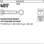 Bufab Sechskantschraube ISO 4017 VG M 6 x 110 8.8