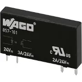 Wago 857-161 Elementar-Solid-State-Relais,Eingangsnennspannung DC 24 V,Ausgangsspannungsbereich DC 0 ... 30 V 857161 - 20 Stück