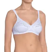 Triumph Ohne Bügel BH Elasti Cross + Cotton | Grösse: 95D | Farbe: Weiß