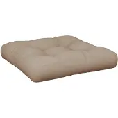 vidaXL Palettenkissen 2 Stk. Blau & Weiss Gestreift Oxford-Gewebe
