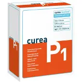 Curea P1 superabsorb.Wundauflage 7,5x7,5 cm 50 St Kompressen