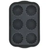 Zenker Silikon-Fiberglasform für 6 Mini-Törtchen 28 x 18 cm