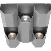 Eglo Zinacua, 4 Glühbirne(n), GU10, IP20, Silber
