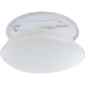 Eglo SILERAS-Z Wand-/Deckenleuchte Lampe Beleuchtung - H6 x Ø60 cm - weiß - 3X11W inkl. - IP20