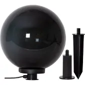 Eglo Monterollo Smoke, Bodenbeleuchtung für den Außenbereich, Schwarz, Kunststoff, IP44, Garten, II