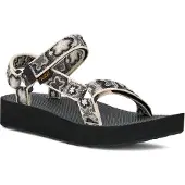 Teva Midform Universal in Black Flower für Damen – 5 UK - 38 EU - 7 US / Black Flower