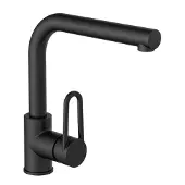 Schutte Spültischarmatur "Design" mit Geschirrbrause, ausziehbar, schwenkbar, Hochdruck