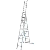 Krause Aluminium-Mehrzweckleiter STABILO mit Treppenfunktion 7,65 m