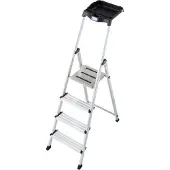 Krause Secury Stufen-Stehleiter, 4 Stufen