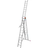 Krause TRIBILO Vielzweckleiter, 3 x 12 Sprossen