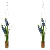 Creativ Green Kunstblume "Muscari in Hängevase"