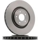 Brembo Bremsscheibe 09.A196.11, vorne, belüftet, hochkarbonisiert, 1 Stück
