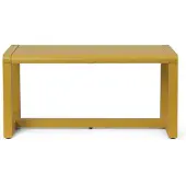 Ferm Living Little Architect Bank Yellow , Gelb, Holz