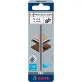 Bosch PRO Hobelmesser, 82 x 5,5 x 1,1 mm, 2 Stk