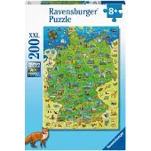 Ravensburger Bunte Deutschlandkarte 13337