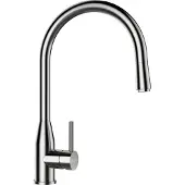 Schock Küchenarmatur mit Einhebelmischer KAVUS edelstahlfinish 559120