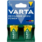 Varta Akku POWER PLAY LONGLIFE, Baby C, 2 Stück
