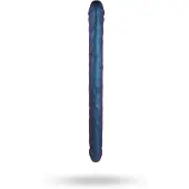 Strap-On-Me - Doppel-Dildo (Metallblau)