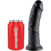 King Cock 8 Dildo (20 cm, schwarz)