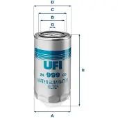 Ufi Kraftstofffilter 24.999.03