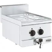 CombiSteel Elektro Bain-Marie 1,5 kW – Tischgerät, für GN 1/2 und 1/6