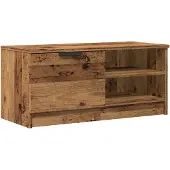 vidaXL TV-Schrank Altholz-Optik 80x35x36,5 cm Holzwerkstoff