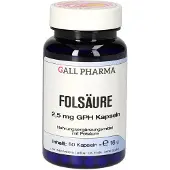 Hecht-Pharma Gmbh Folsäure 2,5 mg GPH Kapseln 60 St