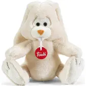 Trudi Kaninchen Stofftier, 22 cm breit, 24 cm tief, 13 cm hoch