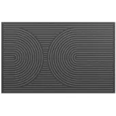 MD-ENTREE Fußmatte Oskar Schwarz ca. 50x80cm