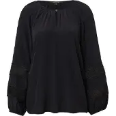 Comma Blouses Black Größe: 36 | Longsleeves Outlet | Damen | Schwarz
