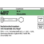Bufab Sechskantschraube ISO 4017 VG M 10 x 25 10.9 zinklamellenbesch.