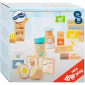 Small Foot Spielzeug Lebensmittel Konditorei Koch Holz Junior 10-teilig