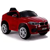 Blakholes Elektroauto BMW X6 Rot lackiert Kinerfahrzeug Ledersitz