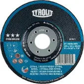 Tyrolit Schruppscheibe PREMIUM 178x4x22,23mm gekröpft Bohrung 22,23 mm