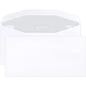 Clairefontaine 500 Weisse Briefumschläge 114x229mm gummiert maschinengeeignet Clairalfa