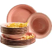MÄSER Teller-Set, Steingut , Lumaca