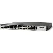 Cisco Catalyst WS-C3750X-48PF-L, Managed, L2, Gigabit Ethernet (10/100/1000), Power over Ethernet (PoE), Rack-Einbau, 1U
