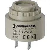 Werma Signaltechnik Summerelement Dauer/Puls 24V AC/DC 645.800.75