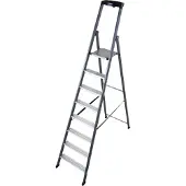 Krause 124227 Sepro Stehleiter Elox. 8 Stufen