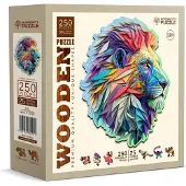 Wooden City Holz Puzzles Modern Lion